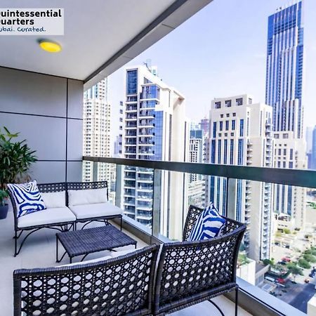 Downtown Cozy Home + Partitioned Living Room Dubai Luaran gambar